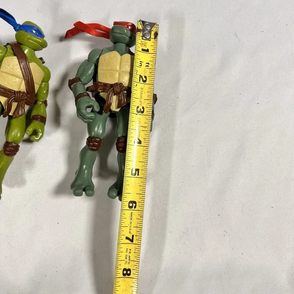 2006 Teenage mutant ninja turtles lot of 3